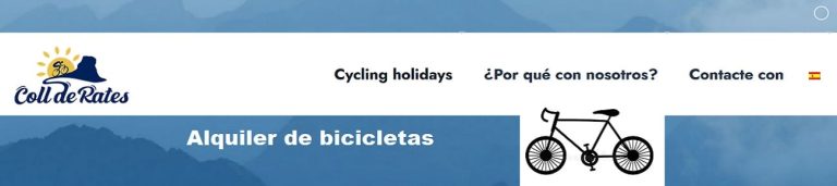 Alquiler bicicletas Coll Rates Holidays Calp MarinaAlta